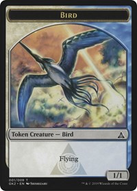 Bird // Thopter Token [Ravnica Allegiance: Guild Kits] | Arkham Games and Comics