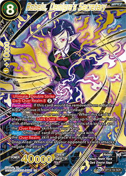 Robelu, Demigra's Secretary (Secret Rare) [BT13-154] | Arkham Games and Comics