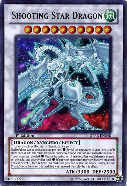 Shooting Star Dragon [STBL-EN040] Ultra Rare | Arkham Games and Comics