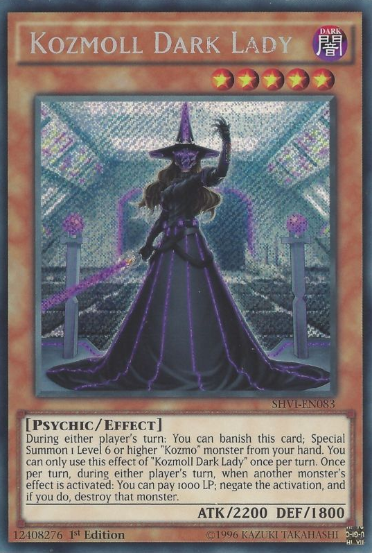 Kozmoll Dark Lady [SHVI-EN083] Secret Rare | Arkham Games and Comics