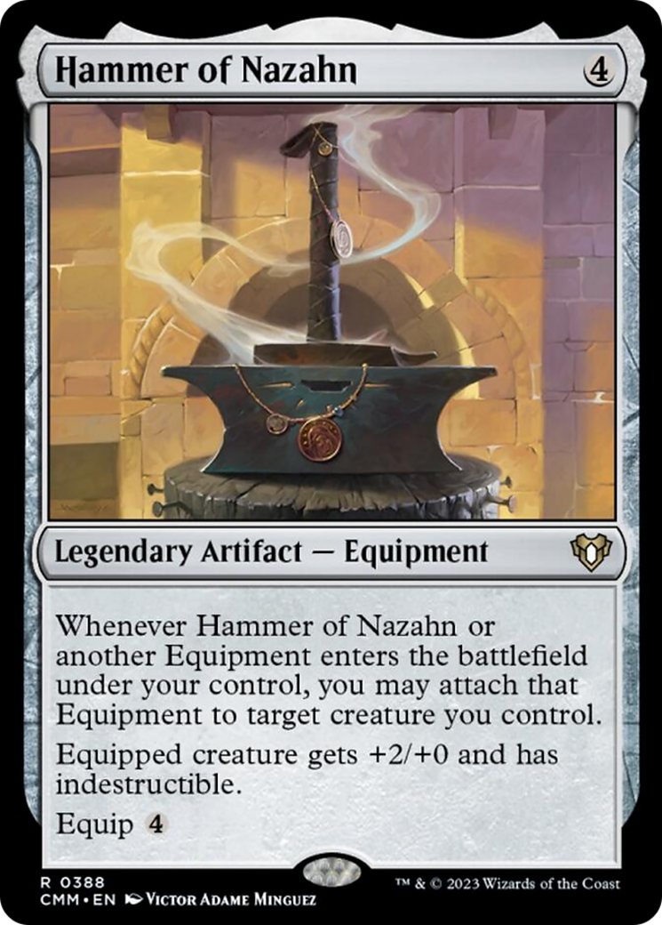 Hammer of Nazahn [Commander Masters] | Arkham Games and Comics