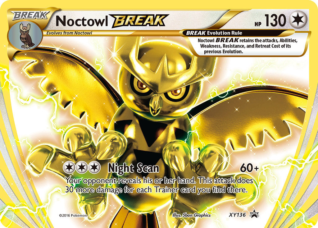 Noctowl BREAK (XY136) [XY: Black Star Promos] | Arkham Games and Comics