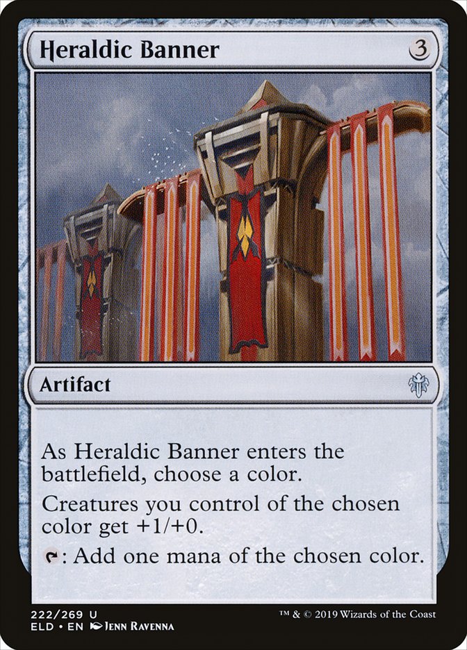 Heraldic Banner [Throne of Eldraine] | Arkham Games and Comics