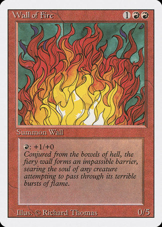 Wall of Fire [Revised Edition] | Arkham Games and Comics