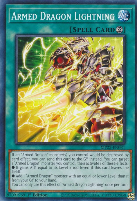 Armed Dragon Lightning [MP22-EN031] Common | Arkham Games and Comics