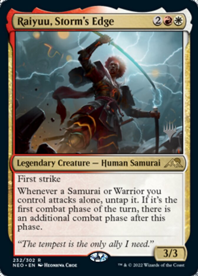 Raiyuu, Storm's Edge (Promo Pack) [Kamigawa: Neon Dynasty Promos] | Arkham Games and Comics