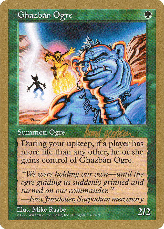 Ghazbán Ogre (Svend Geertsen) [World Championship Decks 1997] | Arkham Games and Comics