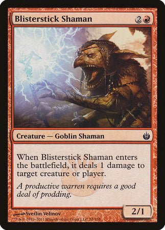 Blisterstick Shaman [Mirrodin Besieged] | Arkham Games and Comics