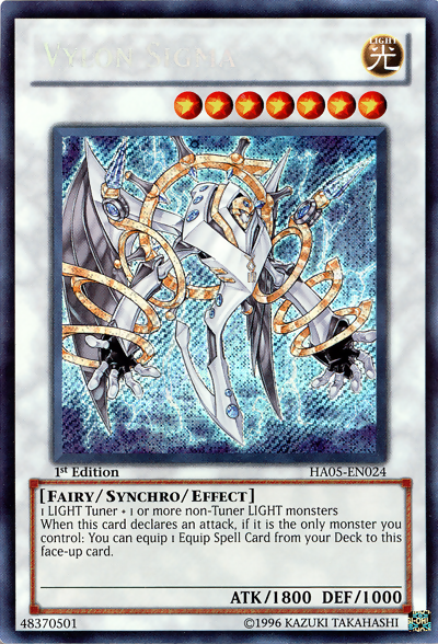 Vylon Sigma [HA05-EN024] Secret Rare | Arkham Games and Comics