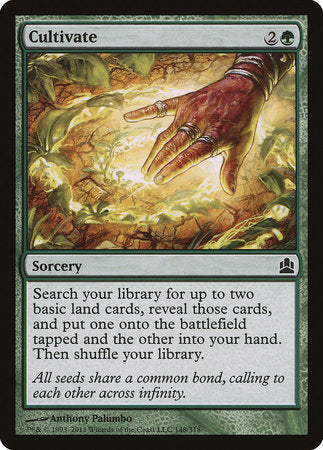 Cultivate [Commander 2011] | Arkham Games and Comics