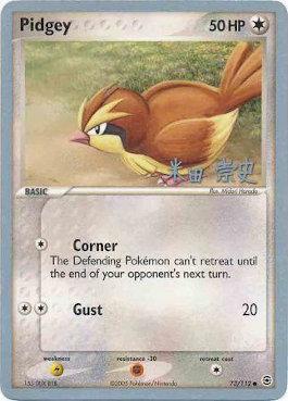 Pidgey (73/112) (Dark Tyranitar Deck - Takashi Yoneda) [World Championships 2005] | Arkham Games and Comics