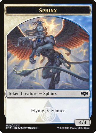 Sphinx Token [Ravnica Allegiance Tokens] | Arkham Games and Comics