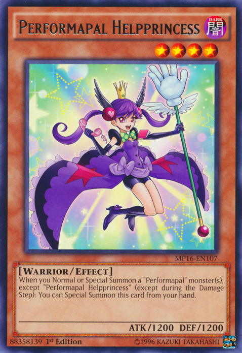 Performapal Helpprincess [MP16-EN107] Rare | Arkham Games and Comics