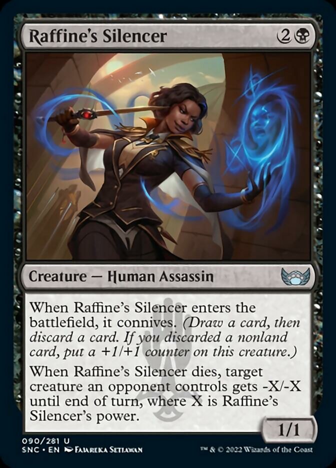 Raffine's Silencer [Streets of New Capenna] | Arkham Games and Comics