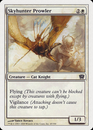 Skyhunter Prowler [Ninth Edition] | Arkham Games and Comics