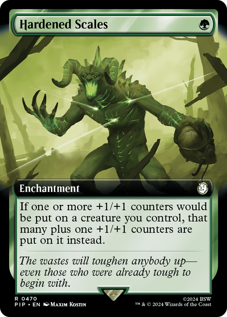 Hardened Scales (Extended Art) [Fallout] | Arkham Games and Comics