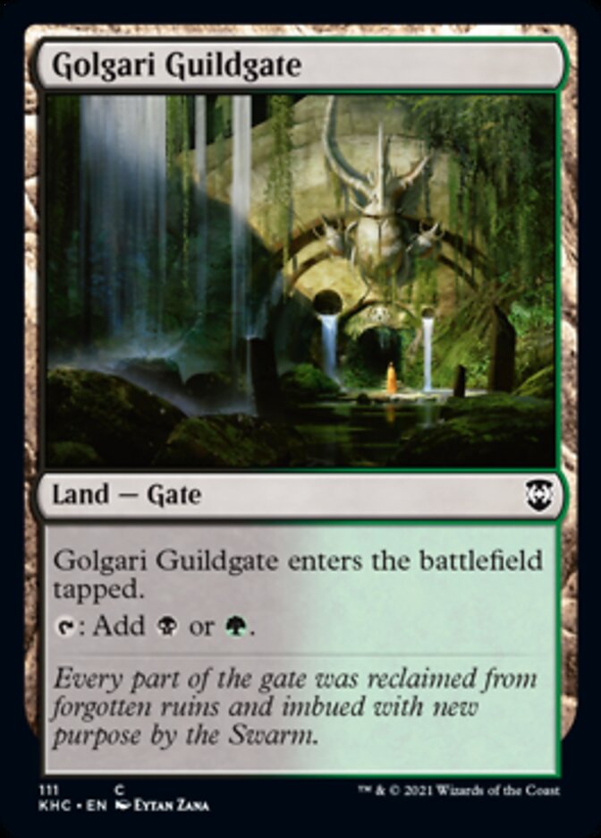 Golgari Guildgate [Kaldheim Commander] | Arkham Games and Comics