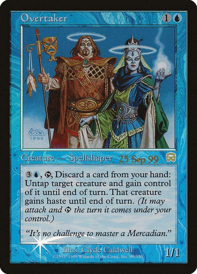 Overtaker [Mercadian Masques Promos] | Arkham Games and Comics