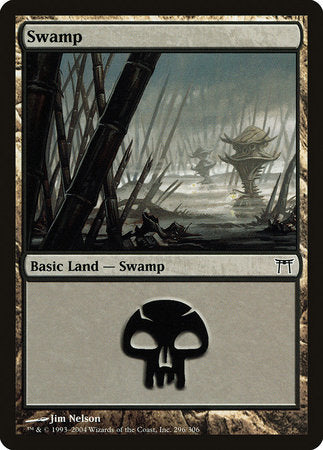 Swamp (296) [Champions of Kamigawa] | Arkham Games and Comics