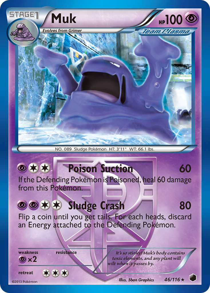 Muk (46/116) [Black & White: Plasma Freeze] | Arkham Games and Comics