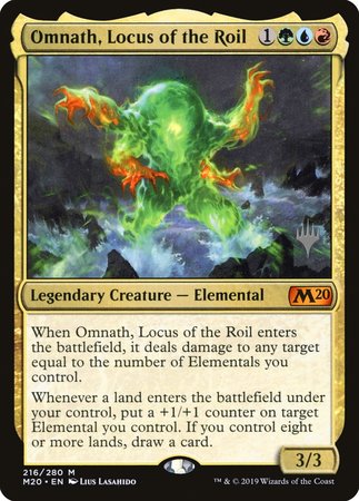 Omnath, Locus of the Roil [Core Set 2020 Promos] | Arkham Games and Comics