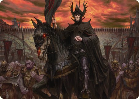 The Mouth of Sauron Art Card [The Lord of the Rings: Tales of Middle-earth Art Series] | Arkham Games and Comics