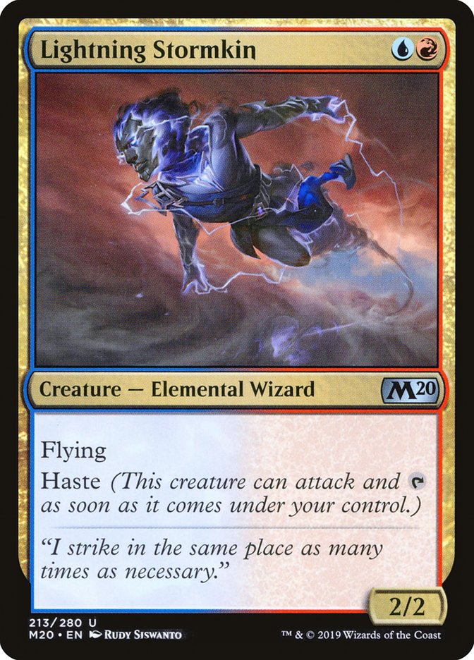 Lightning Stormkin [Core Set 2020] | Arkham Games and Comics