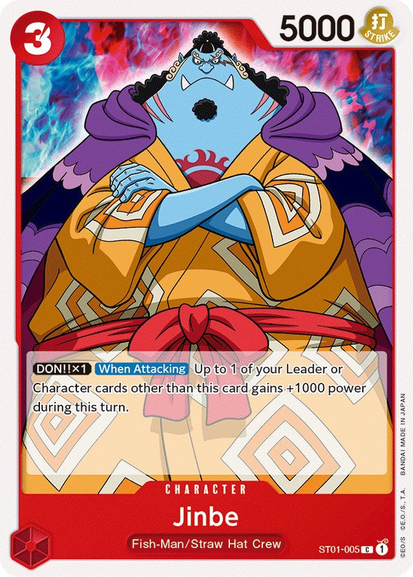 Jinbe [Starter Deck: Straw Hat Crew] | Arkham Games and Comics