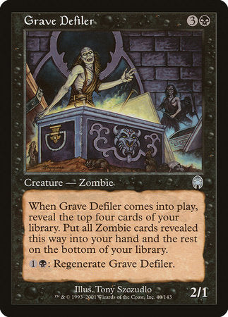 Grave Defiler [Apocalypse] | Arkham Games and Comics