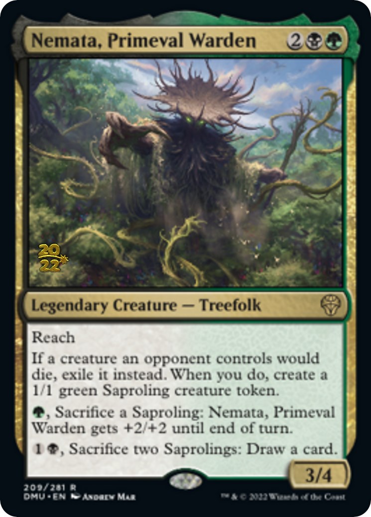 Nemata, Primeval Warden [Dominaria United Prerelease Promos] | Arkham Games and Comics