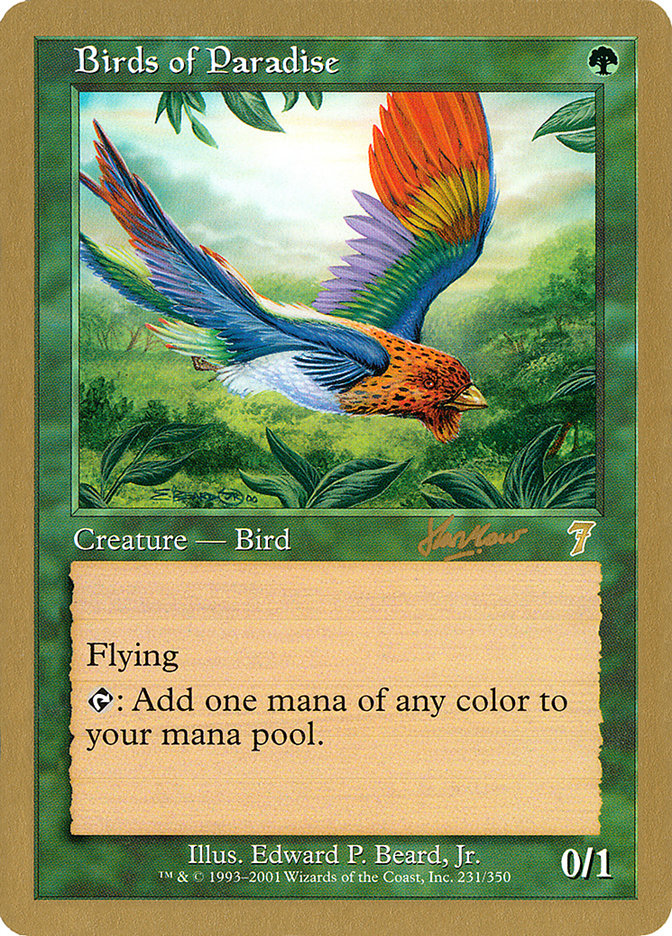 Birds of Paradise (Sim Han How) [World Championship Decks 2002] | Arkham Games and Comics