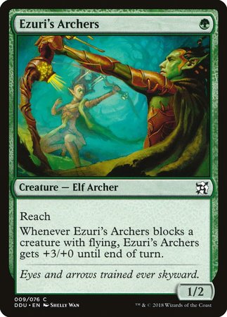 Ezuri's Archers [Duel Decks: Elves vs. Inventors] | Arkham Games and Comics