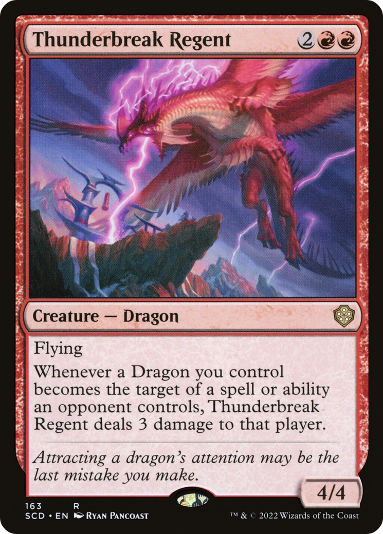 Thunderbreak Regent [Starter Commander Decks] | Arkham Games and Comics