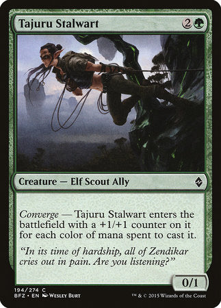 Tajuru Stalwart [Battle for Zendikar] | Arkham Games and Comics
