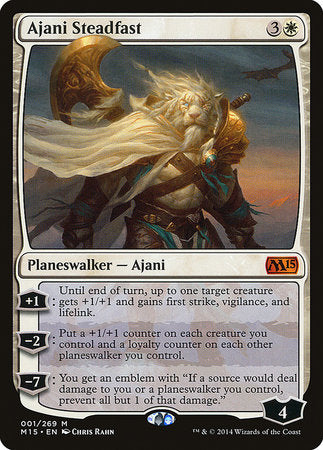 Ajani Steadfast [Magic 2015] | Arkham Games and Comics