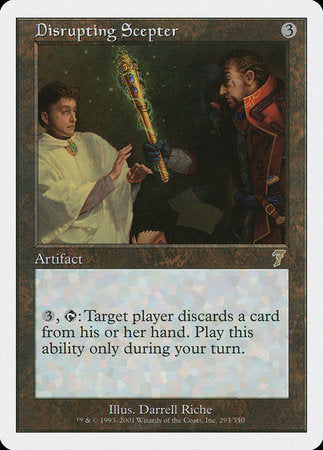 Disrupting Scepter [Seventh Edition] | Arkham Games and Comics