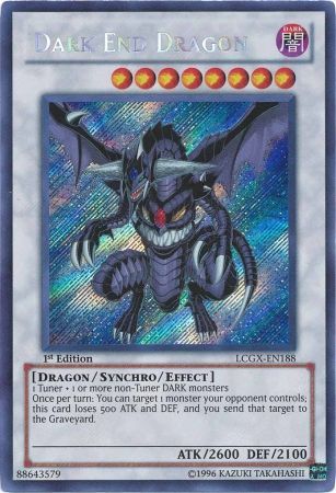 Dark End Dragon [LCGX-EN188] Secret Rare | Arkham Games and Comics