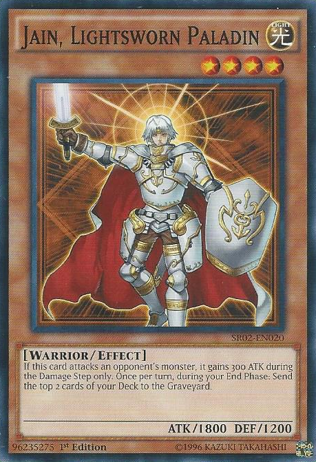 Jain, Lightsworn Paladin [SR02-EN020] Common | Arkham Games and Comics