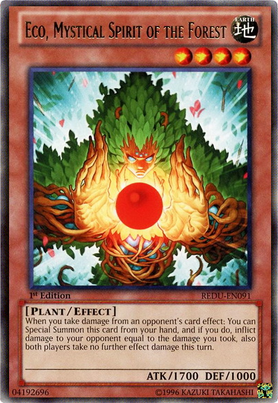 Eco, Mystical Spirit of the Forest [REDU-EN091] Rare | Arkham Games and Comics