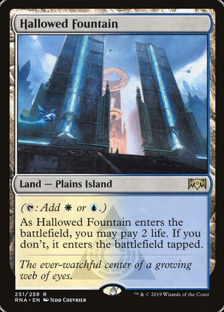 Hallowed Fountain [Ravnica Allegiance] | Arkham Games and Comics