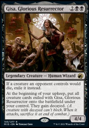 Gisa, Glorious Resurrector (Promo Pack) [Innistrad: Midnight Hunt Promos] | Arkham Games and Comics