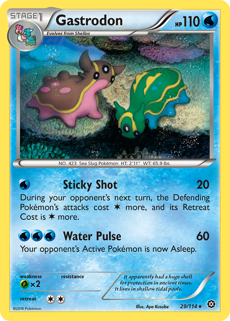 Gastrodon (29/114) [XY: Steam Siege] | Arkham Games and Comics