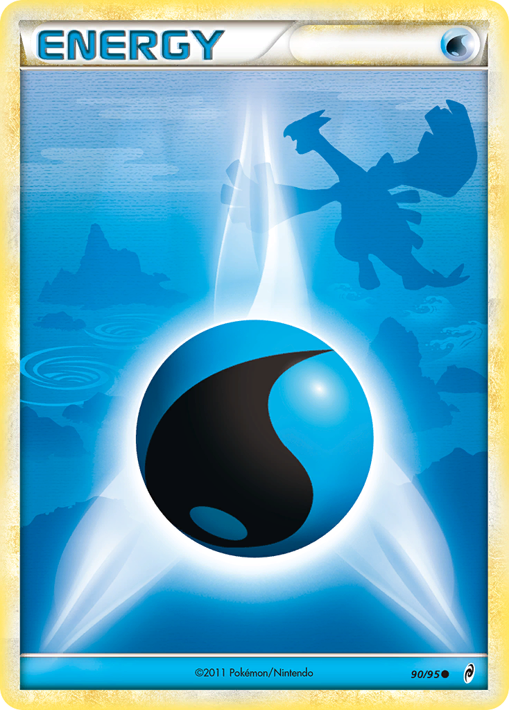 Water Energy (90/95) [HeartGold & SoulSilver: Call of Legends] | Arkham Games and Comics