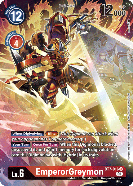 EmperorGreymon [BT7-016] (Alternate Art) [Next Adventure] | Arkham Games and Comics