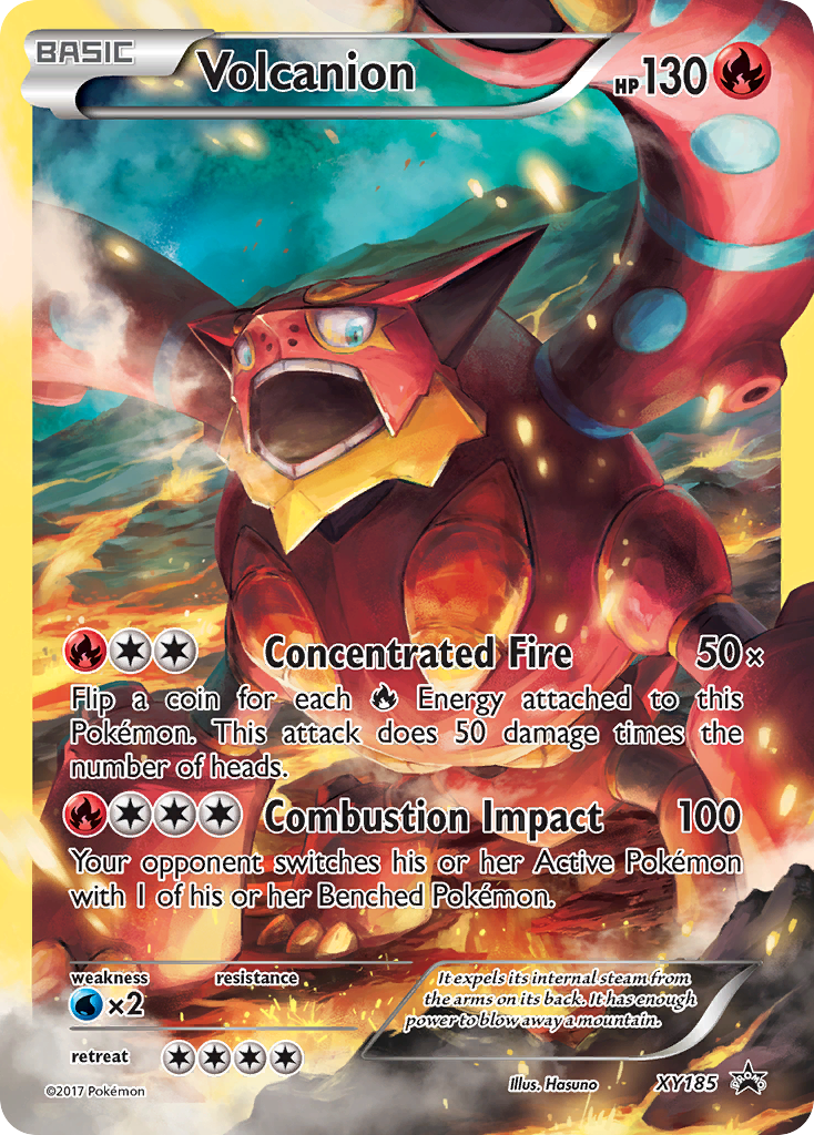 Volcanion (XY185) [XY: Black Star Promos] | Arkham Games and Comics