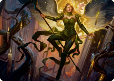 Sigarda, Champion of Light Art Card [Innistrad: Midnight Hunt Art Series] | Arkham Games and Comics