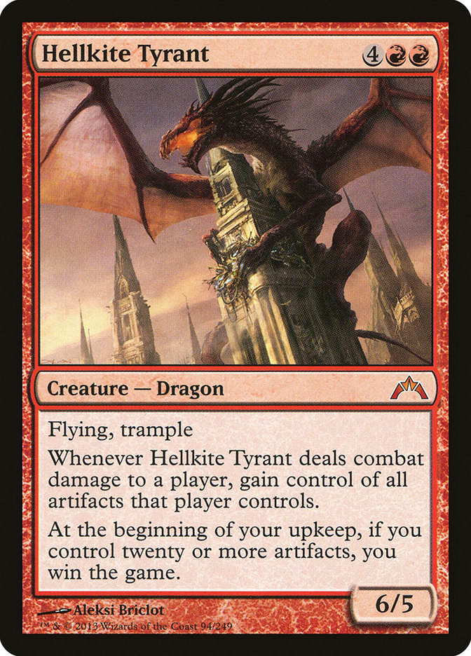 Hellkite Tyrant [Gatecrash] | Arkham Games and Comics