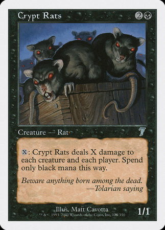 Crypt Rats [Seventh Edition] | Arkham Games and Comics