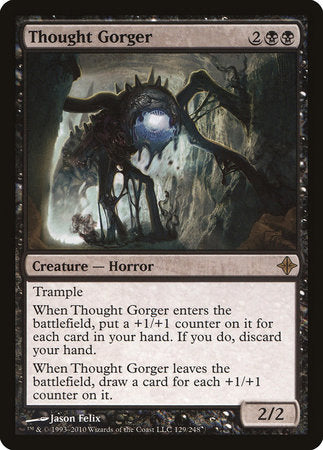 Thought Gorger [Rise of the Eldrazi] | Arkham Games and Comics