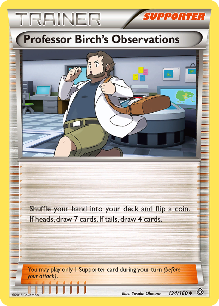 Professor Birch's Observations (134/160) [XY: Primal Clash] | Arkham Games and Comics